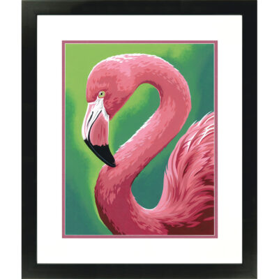 73-91677 Набор для рисования красками по номерам "Фламинго • Flamingo Fun" DIMENSIONS