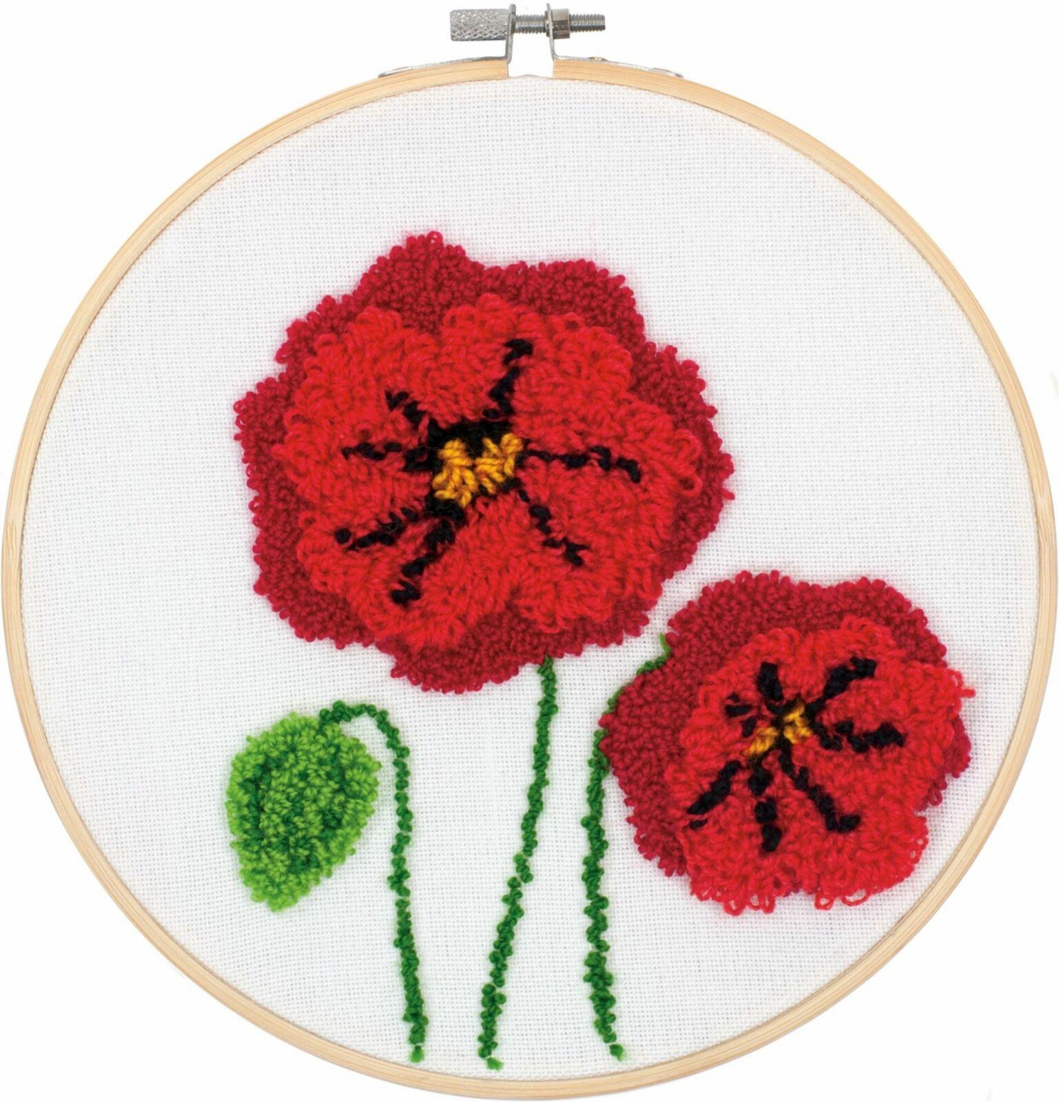 72-75797 Набор для вышивания гладью "Poppies Pn • Маки" DIMENSIONS 1 72-75797 Набор для вышивания гладью "Poppies Pn • Маки" DIMENSIONS
