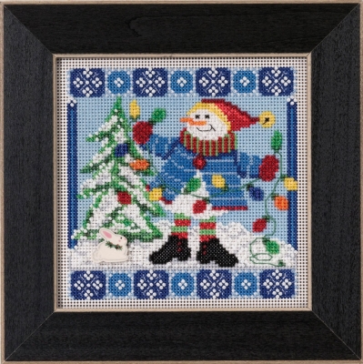 Набор для вышивания "Mr. Jack Frost • Мистер Джек Фрост" Mill Hill MH145303