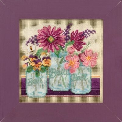 Набор для вышивания "Cut Flowers • Срезанные цветы" Mill Hill MH141611