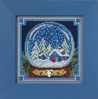 Набор для вышивания "Snow Globe • Снежный шар" Mill Hill MH141734