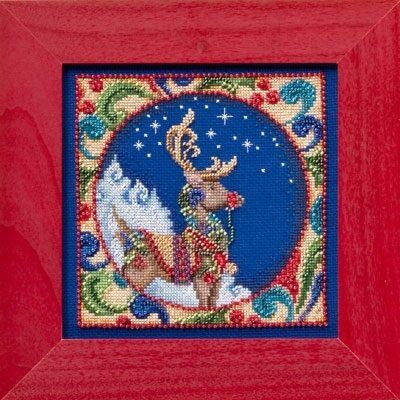 Набор для вышивания "Reindeer • Северный олень" Mill Hill JS304101