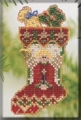 Набор для вышивания "Angelic Stocking • Чулок" Mill Hill MHCS46