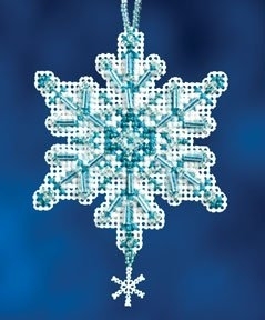 Набор для вышивания "Aqua Crystal • Ледяной кристал" Mill Hill MH162301