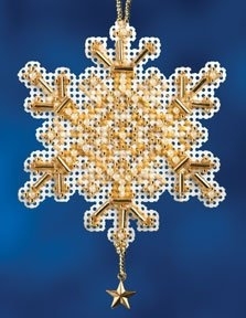 Набор для вышивания "Gold Crystal • Золотой кристал" Mill Hill MH162305