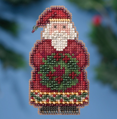 Набор для вышивания "Ye Old Santa • Старый Санта" Mill Hill MH181636