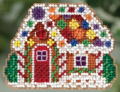 Набор для вышивания "Gingerbread Cottage • Пряничный Коттедж" Mill Hill MH185305