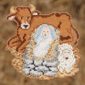 Набор для вышивания "Baby Jesus • Младенец Иисус" Mill Hill MH192301