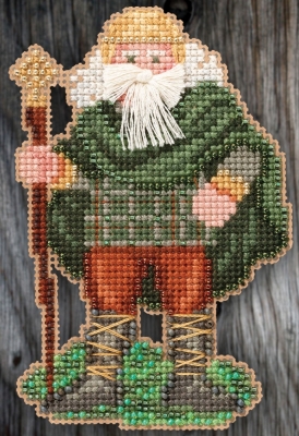 Набор для вышивания "Ireland Santa • Ирландский Санта" Mill Hill MH205303