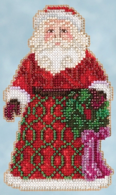 Набор для вышивания "Greetings Santa • Приветствие Санты" Mill Hill JS205105