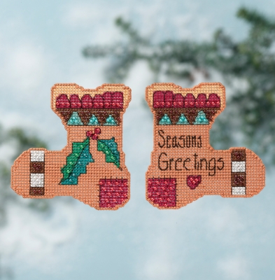 Набор для вышивания "Seasons Greetings • Приветствие" Mill Hill ST141614