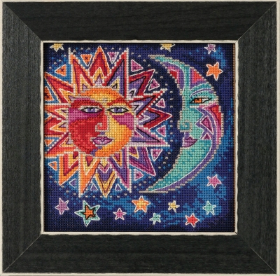 Набор для вышивания "Sun and Moon • Солнце и Луна" Mill Hill LB141813