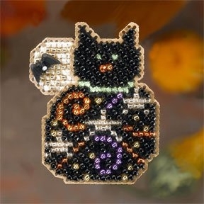 Набор для вышивания "Magic Kitty • Магический котенок" Mill Hill MH186206