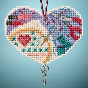 Набор для вышивания "Love Stitching • Люблю Вышивать" Mill Hill MH163104