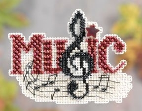 Набор для вышивания "Music • Музыка" Mill Hill MH181204