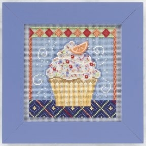 Набор для вышивания "Vanilla Cupcake • Ванильный кекс" Mill Hill MH141101