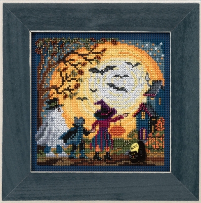 Набор для вышивания "Moonlit Treaters • Хэллоуинчики" Mill Hill MH141724