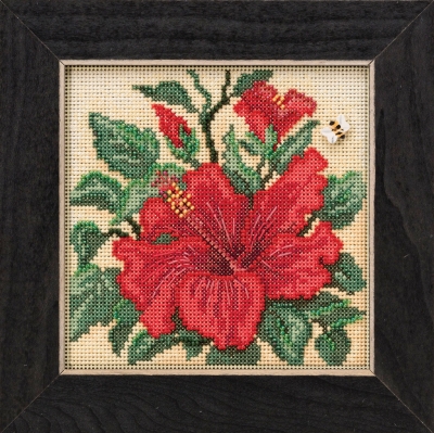 Набор для вышивания "Hibiscus • Гибискус" Mill Hill MH141915