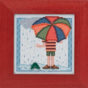 Набор для вышивания "Rainy Day • Дождливый день" Mill Hill MH144104