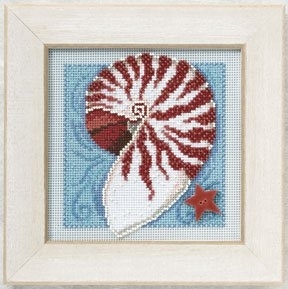 Набор для вышивания "Nautilus Shell • Ракушка" Mill Hill MH140105