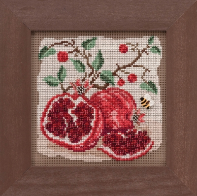 Набор для вышивания "Pomegranates • Гранаты" Mill Hill MH141926