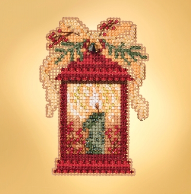 Набор для вышивания "Christmas Lantern • Рождественский фонарь" Mill Hill MH181934