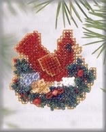 Набор для вышивания "Christmas Nest • Рождественское гнездо" Mill Hill