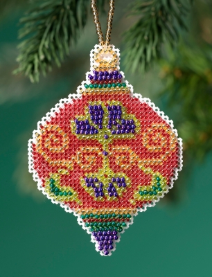 Набор для вышивания "Crimson Cloisonne • Багровая клуазон" Mill Hill