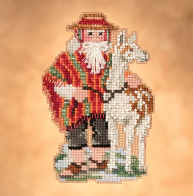 Набор для вышивания "Andes Santa • Андес Санта" Mill Hill
