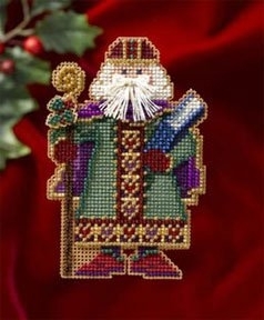 Набор для вышивания "Saxony Santa • Санта Саксонии" Mill Hill