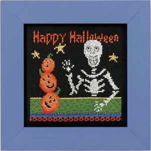 Набор для вышивания "Happy Skeleton • Счастливый скелет" Mill Hill
