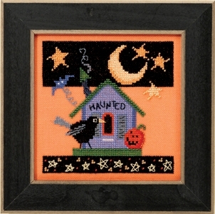 Набор для вышивания "Haunted Crow • Заколдованная ворона" Mill Hill