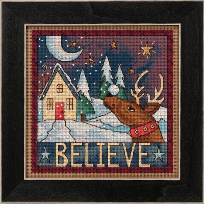 Набор для вышивания "Believe • Верить" Mill Hill