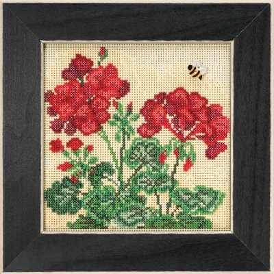 Набор для вышивания "Geranium • Герань" Mill Hill