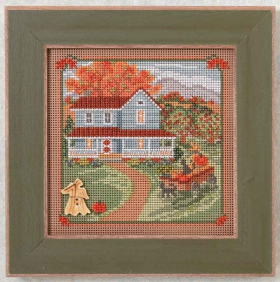 Набор для вышивания "Harvest Home • Дом для урожая" Mill Hill