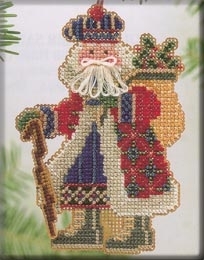 Набор для вышивания "Mt. McKinley Santa • Санта" Mill Hill