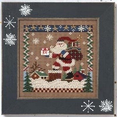 Набор для вышивания "Rooftop Santa • Санта на крыше" Mill Hill
