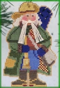 Набор для вышивания "Southern Cross Santa • Санта" Mill Hill