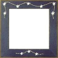 Оригинальная рамка Matte Blue w/Stars & Stitches для наборов Mill Hill