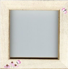 Оригинальная рамка Antique White w/Coneflowers для наборов Mill Hill