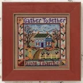 Набор для вышивания "Gather Together • Собираемся вместе" Mill Hill