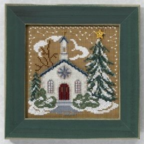 Набор для вышивания "Country Church • Церковь в деревне" Mill Hill MH146302
