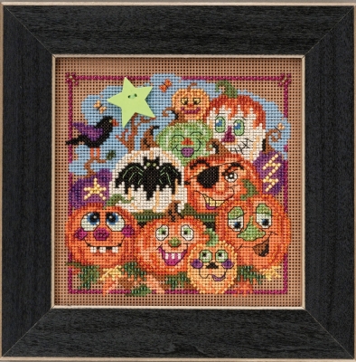 Набор для вышивания "Painted Pumpkins • Окрашенные тыквы" Mill Hill MH145206