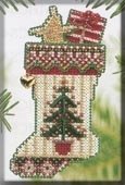 Набор для вышивания "Evergreen Stocking • Чулок" Mill Hill MHCS48