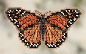 Набор для вышивания "Monarch Butterfly • Монарх" Mill Hill MH182105
