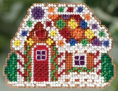 Набор для вышивания "Gingerbread Cottage • Пряничный Коттедж" Mill Hill MH185305