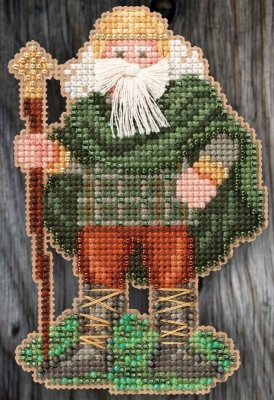 Набор для вышивания "Ireland Santa • Ирландский Санта" Mill Hill MH205303