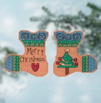 Набор для вышивания "Merry Christmas • Веселого Рождества" Mill Hill ST141613