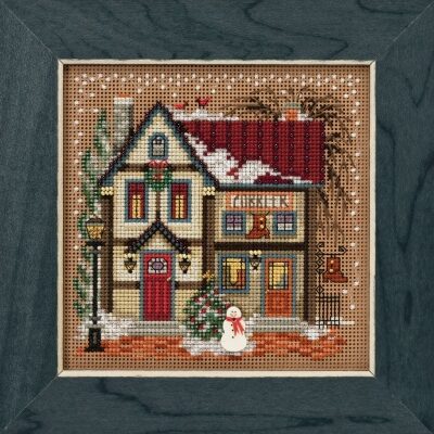 Набор для вышивания "Cobbler - Christmas Village  • Сапожник - Рождественская Деревня" Mill Hill MH141836