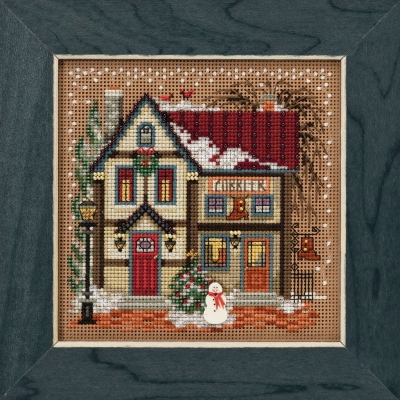 Набор для вышивания "Cobbler - Christmas Village  • Сапожник - Рождественская Деревня" Mill Hill MH141836